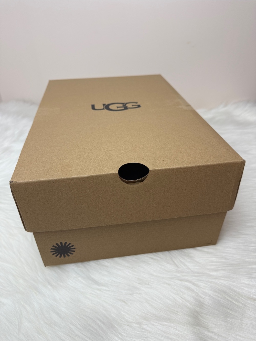 UGG Brown Empty Shoe Box, Gift Box, Storage Box 9.5 x 14 x 5.5